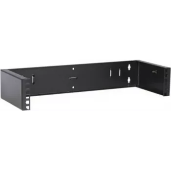 DSIT 2U 19-palčni stenski rack okvir, brez tečajev, globine 180 mm, črn (DS-WMB2-S)