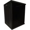 DSIT 15U 19-palčna stenska strežniška rack omara z vrati iz stekla in perforiranimi stranicami 600x600x770 mm