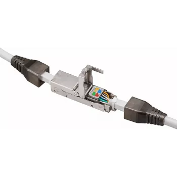 DSIT STP CAT6a vtič RJ45 brez orodja - oklopljen, 10G, tanek