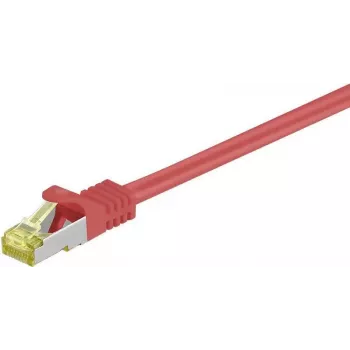 DSIT Cat.7 S/FTP mrežni kabel RJ45, PiMF, rdeč, 0,5m (DC-75-005)