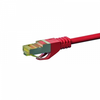 DSIT Cat.7 S/FTP mrežni kabel RJ45, PiMF, rdeč, 0,5m (DC-75-005)