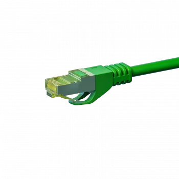 DSIT mrežni kabel RJ45 S/FTP PiMF s kablom CAT 7, 1 m, zelen (DC-73-010)