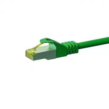 DSIT Cat.7 S/FTP mrežni patch kabel, RJ45, 10m, zelen