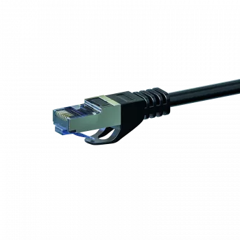 DSIT CAT 6a mrežni kabel LSOH - S/FTP - 30 metrov - črn (DC-6A0-300)