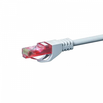 DSIT CAT6 mrežni patch kabel, U/UTP, 1,5 m, bel, 100% baker