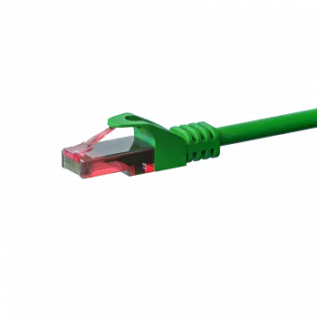 DSIT CAT6 U/UTP ethernet patch kabel, 2m, zelen, 100% baker, RJ45, 1 Gbit/s