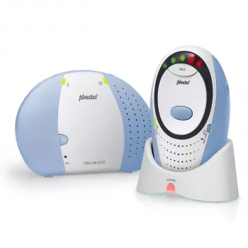 Alecto DECT otroška varuška s polnim ECO načinom, brez kamere, modra