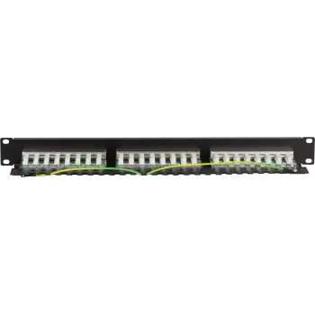 DS-IT CAT 5e FTP 24-portni 19-palčni patch panel za rack montažo