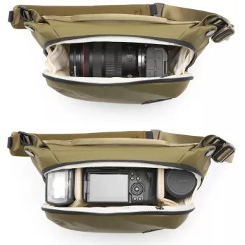 Peak Design Everyday Sling V2 6L čezramenska torba, Kelp (BEDS-6-KP-3)