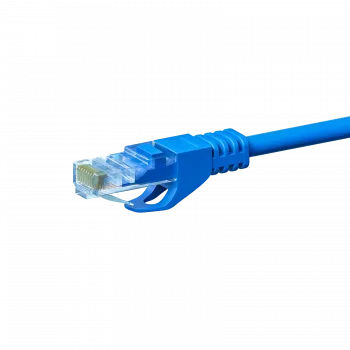 DSIT CAT 5e U/UTP mrežni patch kabel, 2m, moder, CCA, RJ45
