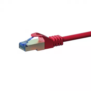 DSIT omrežni patch kabel CAT 6a S/FTP LSOH, 0,5 m, rdeč