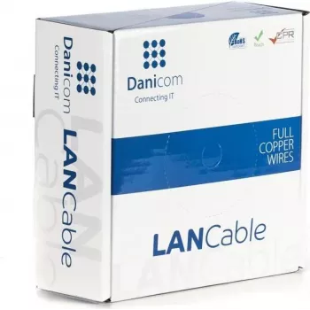 DSIT DANICOM omrežni kabel CAT5E FTP 50m prožen PVC (Fca)