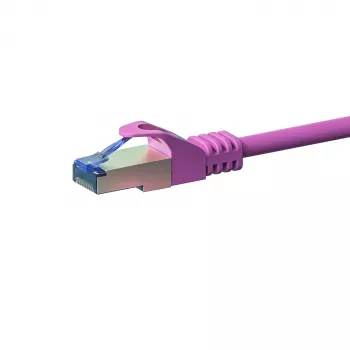 DSIT omrežni kabel CAT 6a LSOH - S/FTP - 5 m - roza - patch kabel