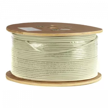 DSIT DANICOM CAT6A U/UTP 500m prožen PVC kabel (Fca) – 10Gbps, 500MHz, polni baker, za notranjo uporabo