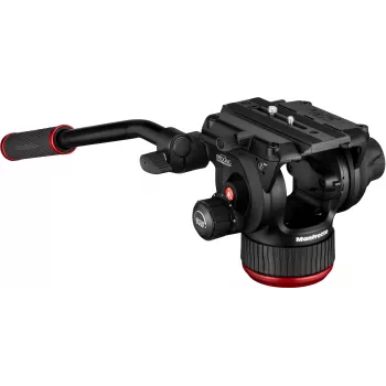 Manfrotto MVH504XAH 504X glava stativa, aluminij, črna