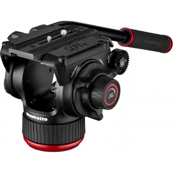 Manfrotto MVH504XAH 504X glava stativa, aluminij, črna
