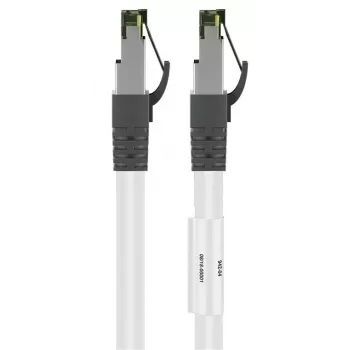 DSIT omrežni kabel RJ45 S/FTP PiMF CAT 8, bel, 0,50m