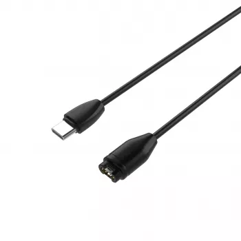 FIXED kabel USB-C na Garmin polnilni kabel 2m, črn - Forerunner Fenix Venu Vivoactive Instinct