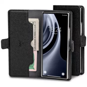 Mercury Premium Wallet Diary ovitek za Samsung Galaxy Z Fold8 Ultra - črn