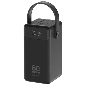 Powerbank GoGEN PB600002B 60000 mAh PD 100W črn