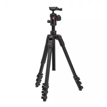 Manfrotto Befree 4-segmentno aluminijasto stojalo s kroglično glavo 494 (MKBFRLA4FB-BH)