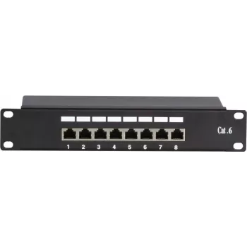 DSIT DS-10Patch6-8FTP 10-palčni 8-portni FTP-CAT6 patch panel