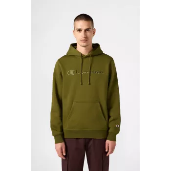 Champion moški pulover s kapuco, oliven, 220271 GS585, XL