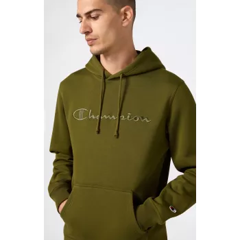 Champion moški pulover s kapuco, oliven, 220271 GS585, XL