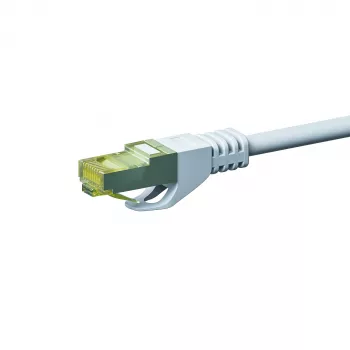 DSIT Cat.7 S/FTP PiMF RJ45 omrežni patch kabel, 0,50 m, bel