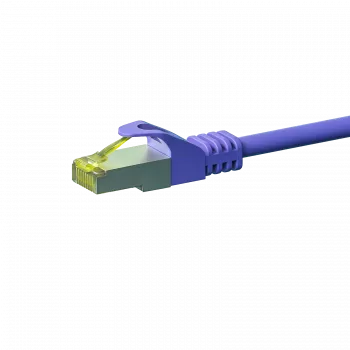 DSIT Cat.7 S/FTP PiMF RJ45 omrežni kabel, 5m, vijoličen