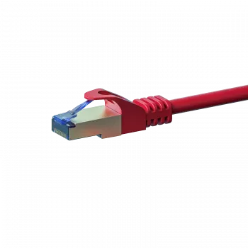 DSIT CAT 6a S/FTP LSOH omrežni kabel 15m rdeč