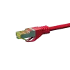 DSIT DC-75-200 Cat.7 S/FTP patch kabel, 20m, rdeč