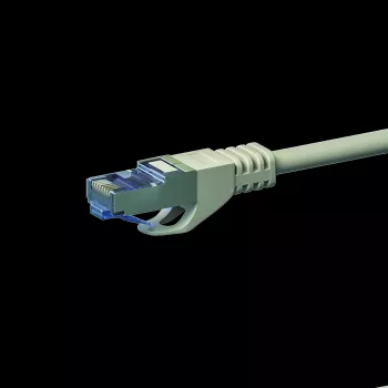 DSIT CAT 6a S/FTP LSOH patch kabel, 1,5 m, siv