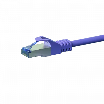 DSIT CAT 6a S/FTP LSOH omrežni patch kabel, 20m, vijoličen