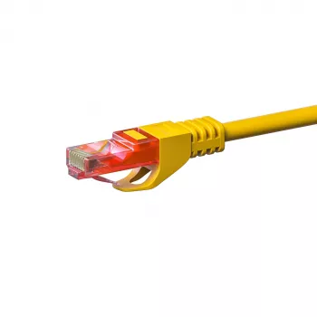 DSIT DC-67-100 CAT6 U/UTP omrežni kabel, 10 m, rumen, 100 % baker