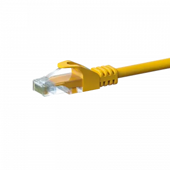 DSIT CAT5e U/UTP omrežni kabel, 3 m, rumen, 100 % baker, RJ45, 1 Gbit/s