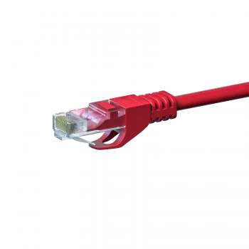 DSIT CAT5e U/UTP omrežni patch kabel, 7,5 m, rdeč, 100 % baker (DC-55-075)