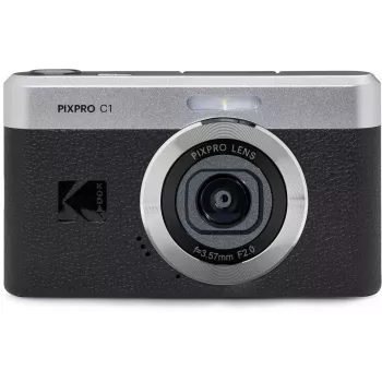 KODAK PixPro C1 črn kompaktni digitalni fotoaparat s kartico SDHC 16GB