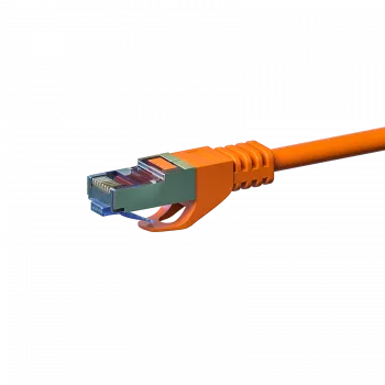 DSIT CAT 6a S/FTP LSOH omrežni kabel 15m oranžen (DC-6A6-150)