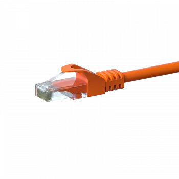 DSIT Cat 6 U/UTP omrežni kabel, 1m, oranžen, CCA (DC-C66-010)