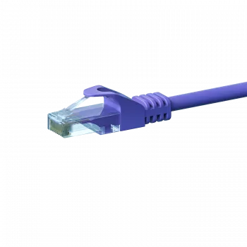 DSIT CAT 6 U/UTP omrežni kabel 1m vijoličen CCA