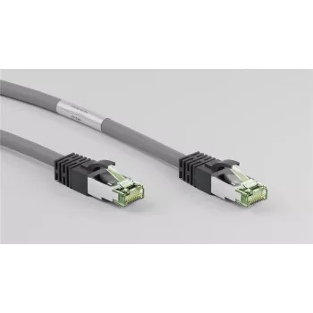 DSIT CAT 8 S/FTP PiMF omrežni patch kabel RJ45, siv, 3m