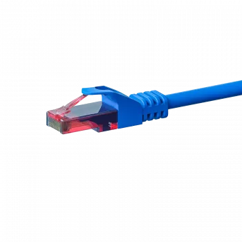 DSIT DC-64-001 omrežni kabel CAT6 U/UTP, 0,15 m, moder, 100 % baker