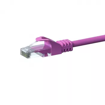DSIT CAT 6 omrežni kabel U/UTP - 15 metrov - roza - CCA (DC-C69-150)