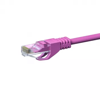 DSIT CAT 6 omrežni kabel U/UTP - 15 metrov - roza - CCA (DC-C69-150)