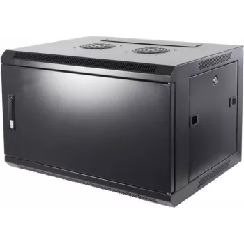 DSIT 4U stenska omara za strežnike s kovinskimi vrati 600x450x280mm