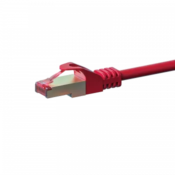 DSIT Cat 6 S/FTP LSOH Ethernet patch kabel, 1m, rdeč