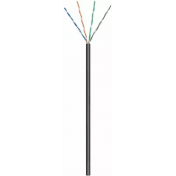 DSIT CAT6 U/UTP 50m zunanji omrežni kabel gibek črn CCA (DC-OUT-UTP6CCA-50)