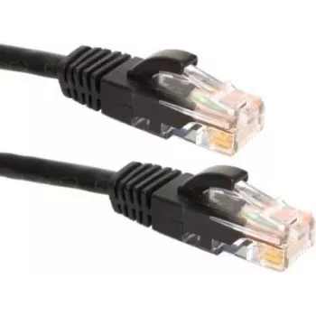 DSIT omrežni kabel CAT6a 100% baker - U/UTP - 7,5 m - črn