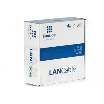 DSIT DANICOM CAT6A U/UTP 50m fleksibilen PVC (Fca) omrežni instalacijski kabel